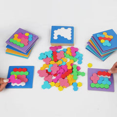 Wooden Blocks Puzzle Brain Teasers (quick combat)