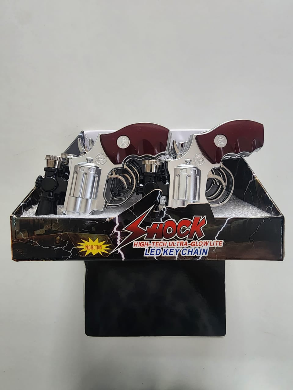 Shock Gun Glow Lite Key Chain
