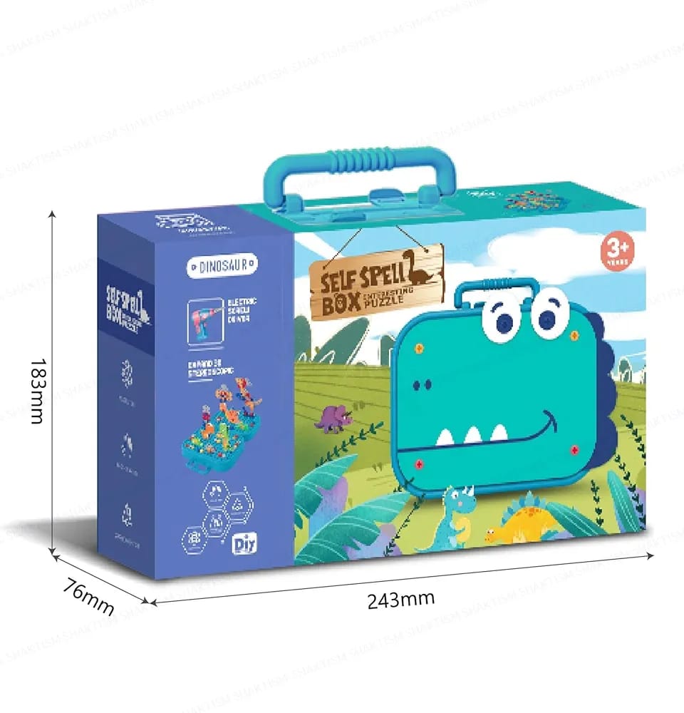 Creative Drill Puzzle Set-Best Stem Toy (Random Designs)