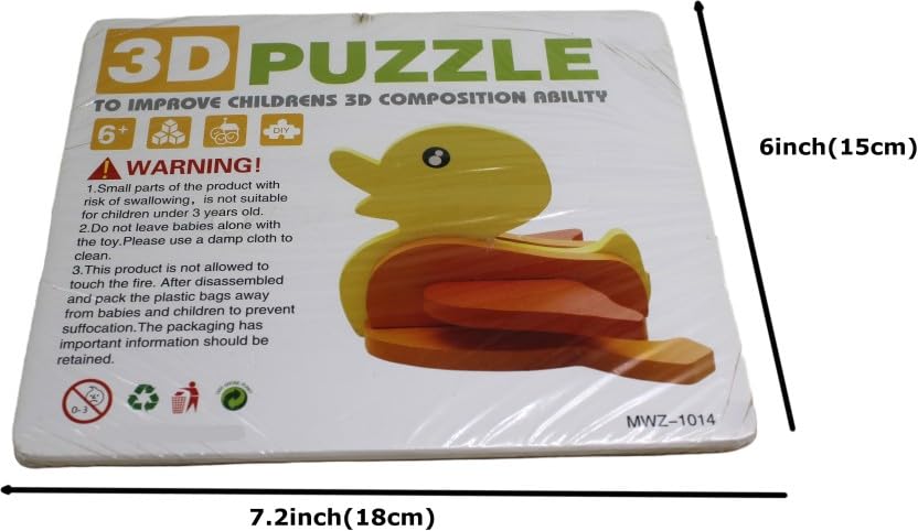 Wooden 3D Puzzle