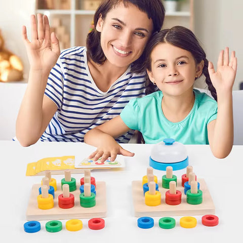 Wooden Ring Sorter