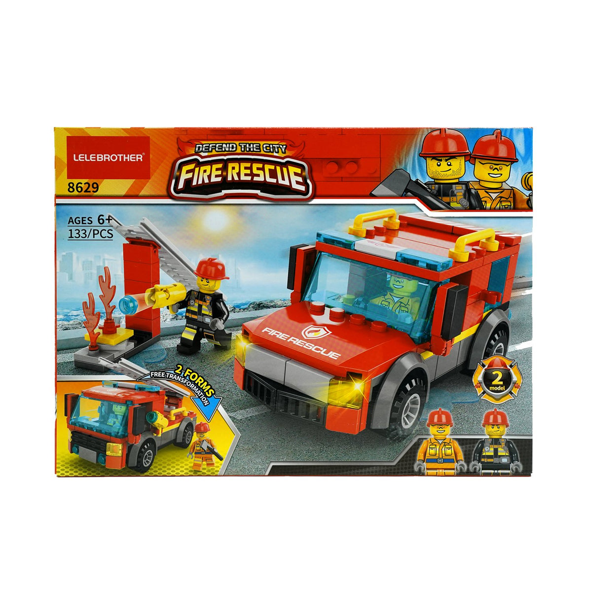 Fire Rescue Building Blocks