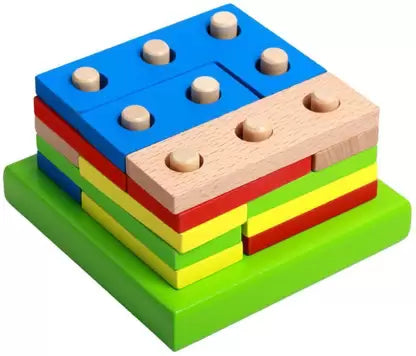 Assemble Geometry Assembly Building Stacking Blocks