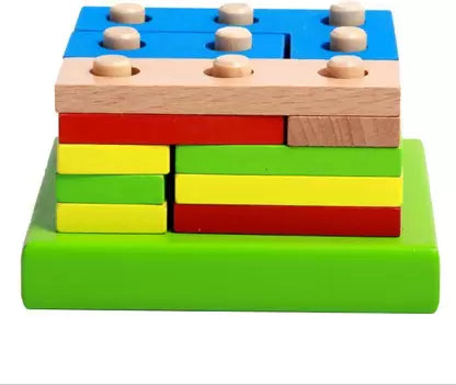 Assemble Geometry Assembly Building Stacking Blocks
