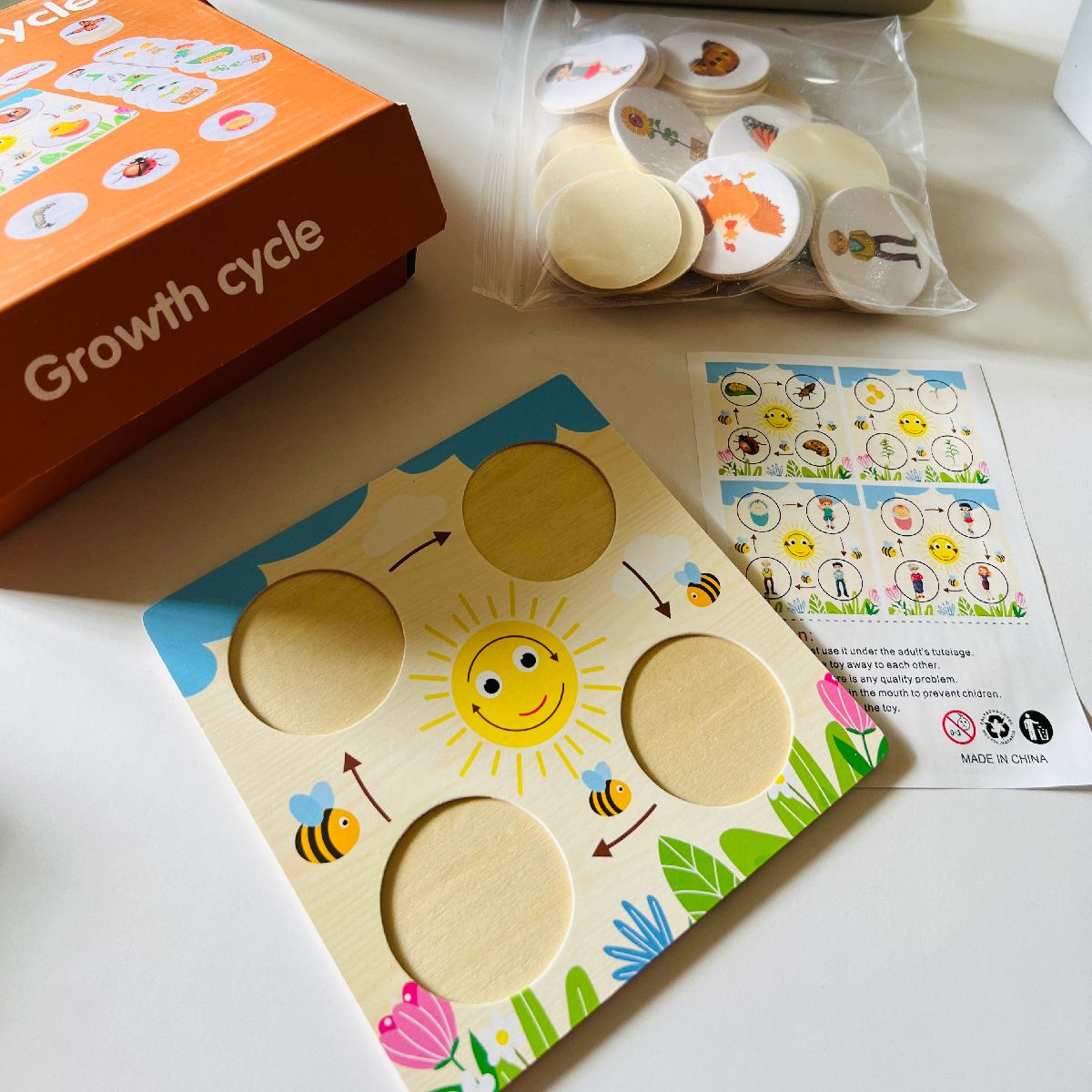 Growth Cycle Adventures Puzzle Set