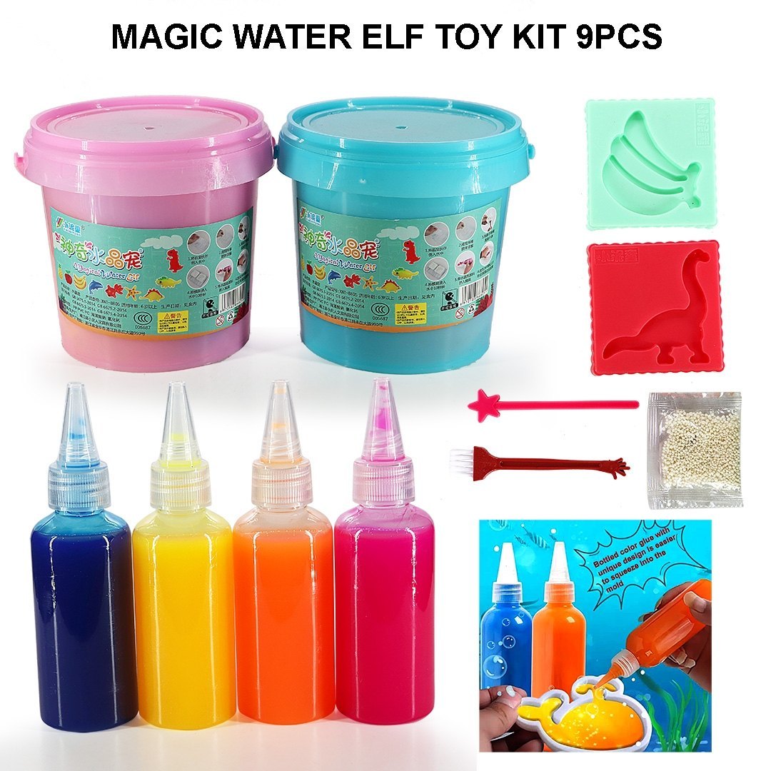 Magic Water Elf Toys, Creative 3D Handmade Magic Gels Toys