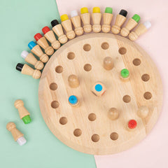 Wooden Memory Chess