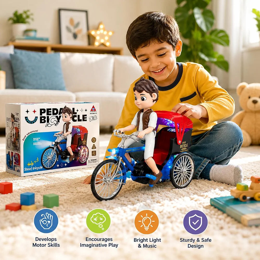 Pedal Bicycle Boy Tricycle Toy 🚲✨