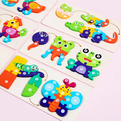 Life cycle board puzzle
