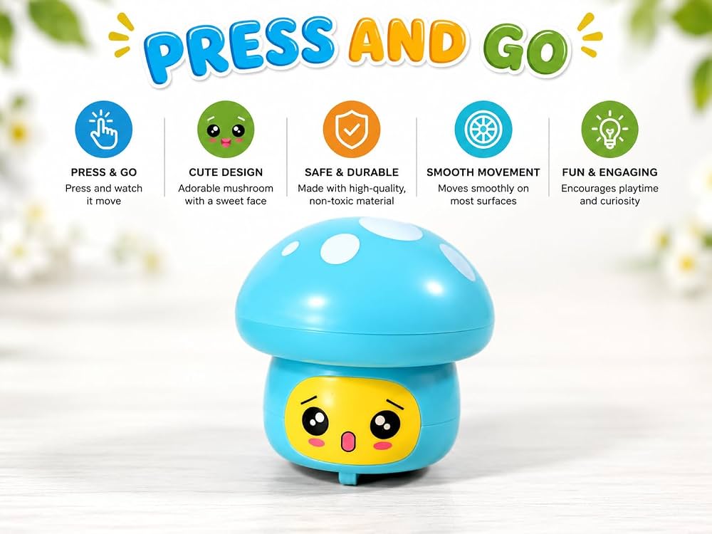 Mushrooms Super Running Toy 🍄