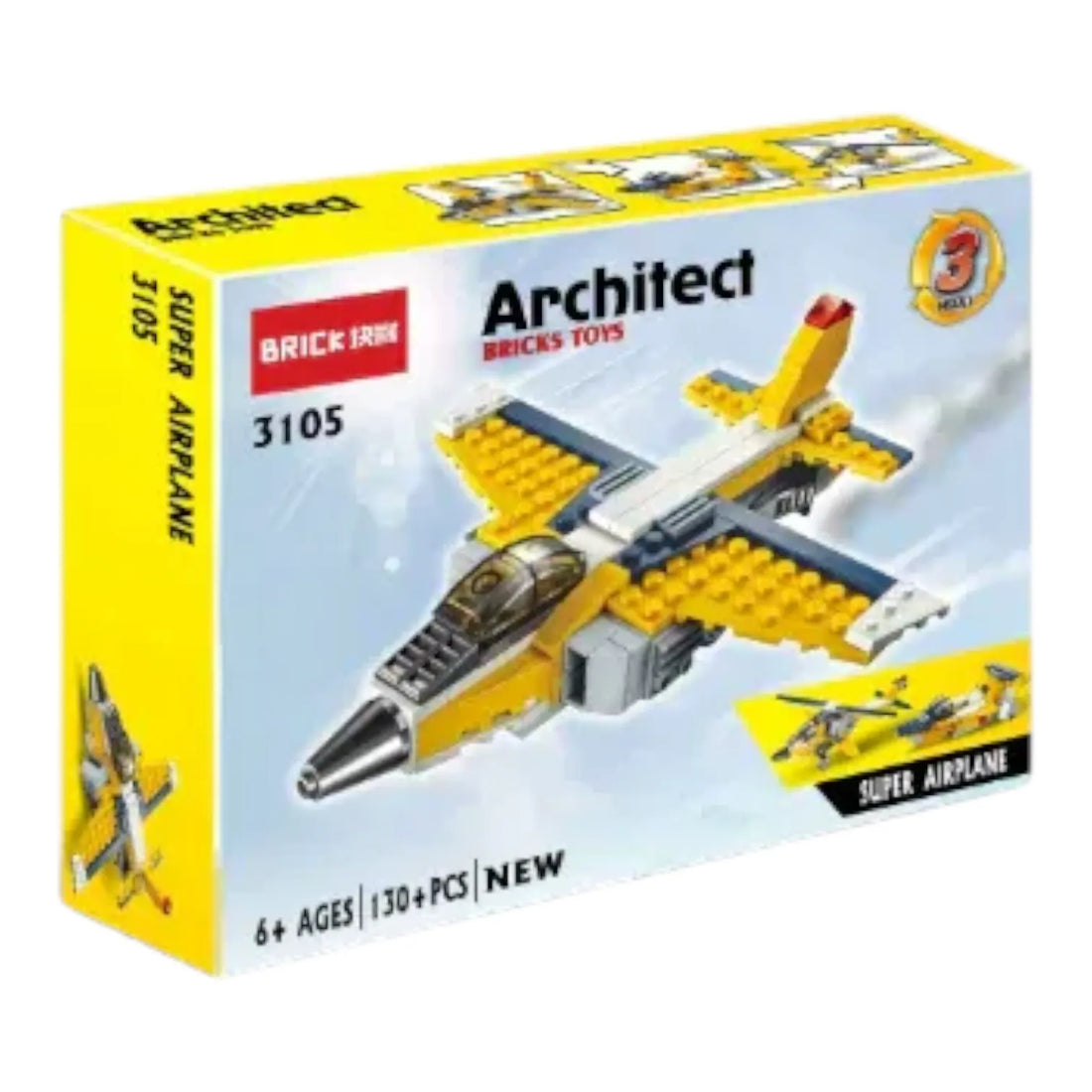 🌟 FlyHigh Architect Bricks Toy
