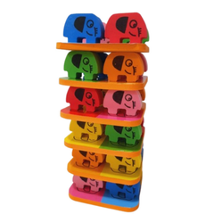 🐘 Elephant Stack Attack – 2 in 1 Balance Game