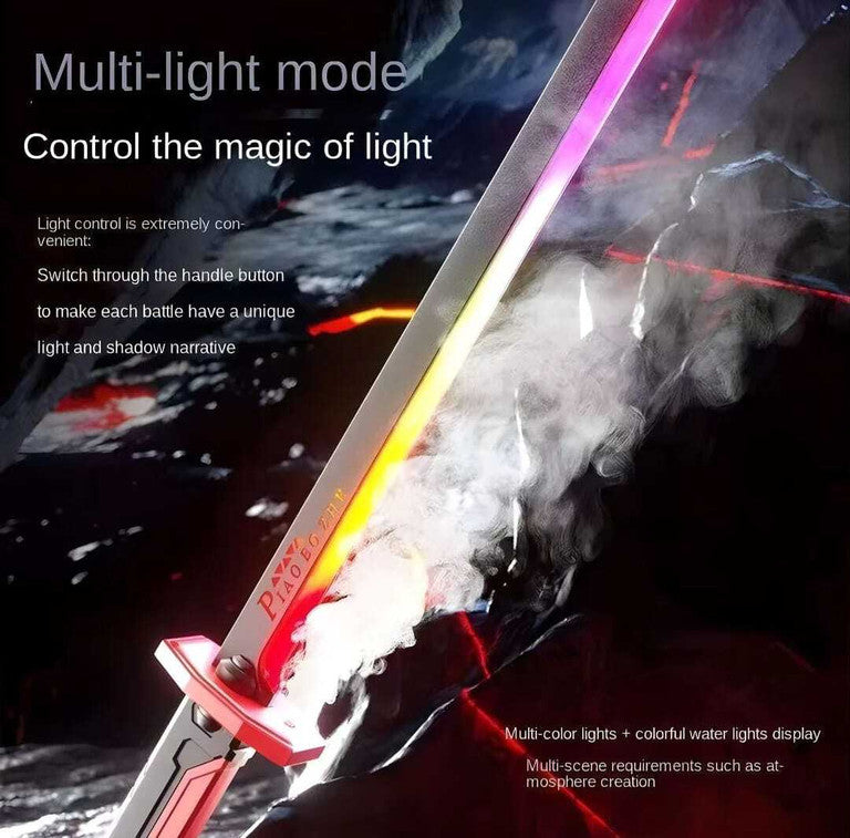 LED Light & Mist Effect Sword ⚔️✨