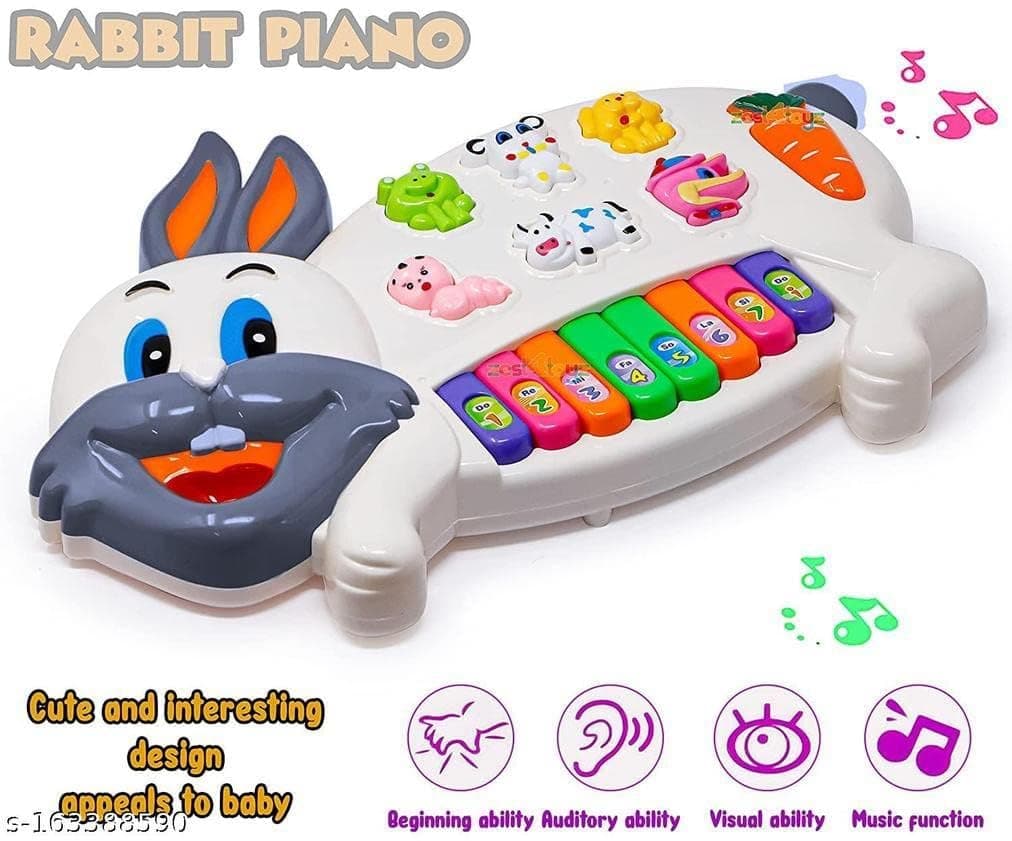 🐰 Rabbit Piano Musical Toy