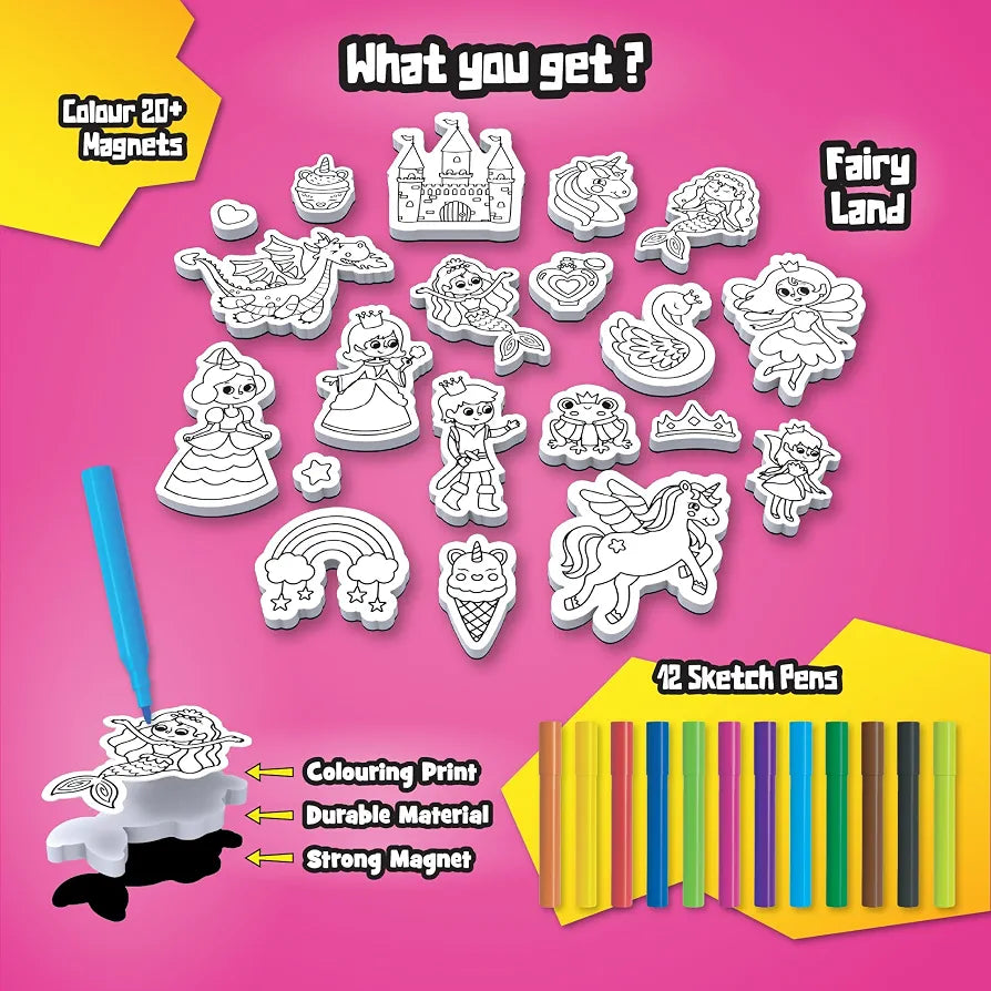 Fairy Land DIY Magnet Art Set 🧲🧚