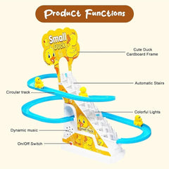 Small Duck Musical Stair Climbing Toy 🦆🎵