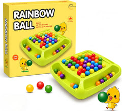 Rainbow Ball Rack Game 🌈🎯