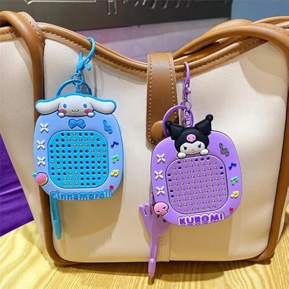 ✨ Mini Bead Disc Keychain