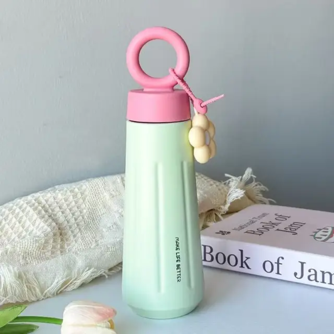 Pastel Loop Water Bottle 450ml 🌸🫧
