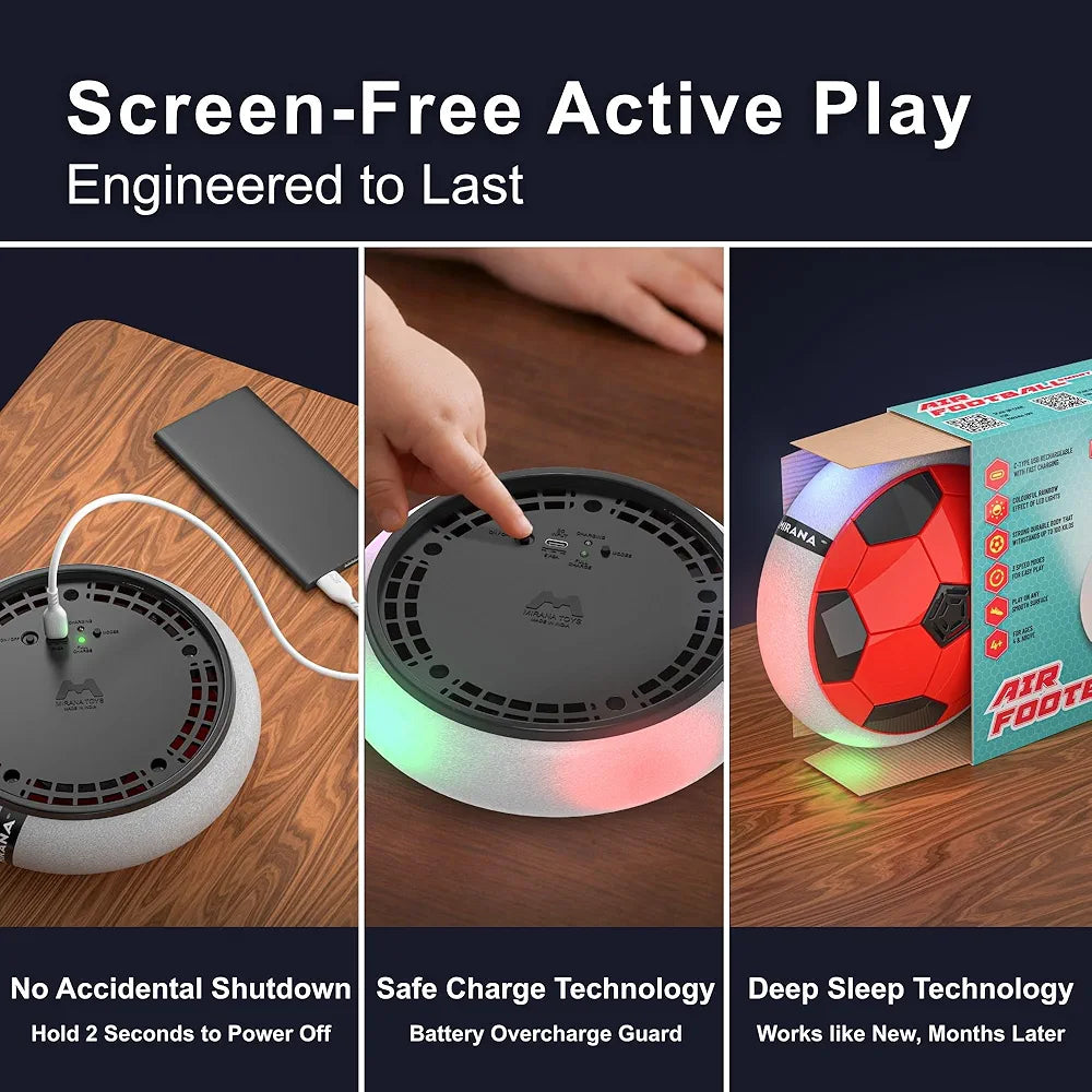 LED Hover Football ⚽✨🔋