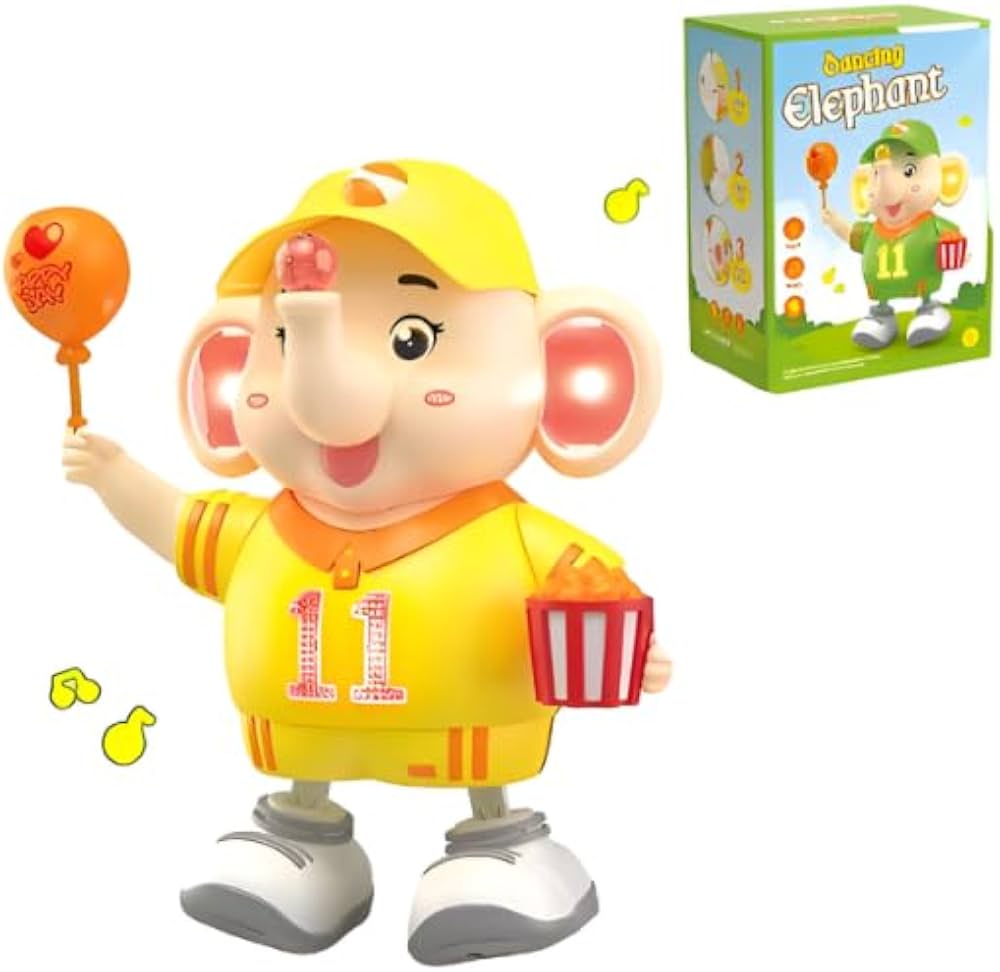 🐘 Dancing Elephant Musical Toy