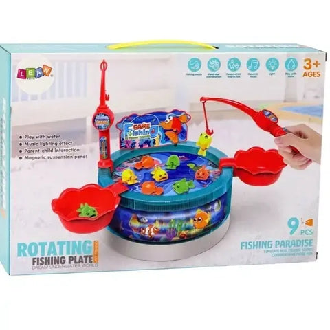 Fish Catching Game with 9 Fishes and 2 Pods with Music and Lights