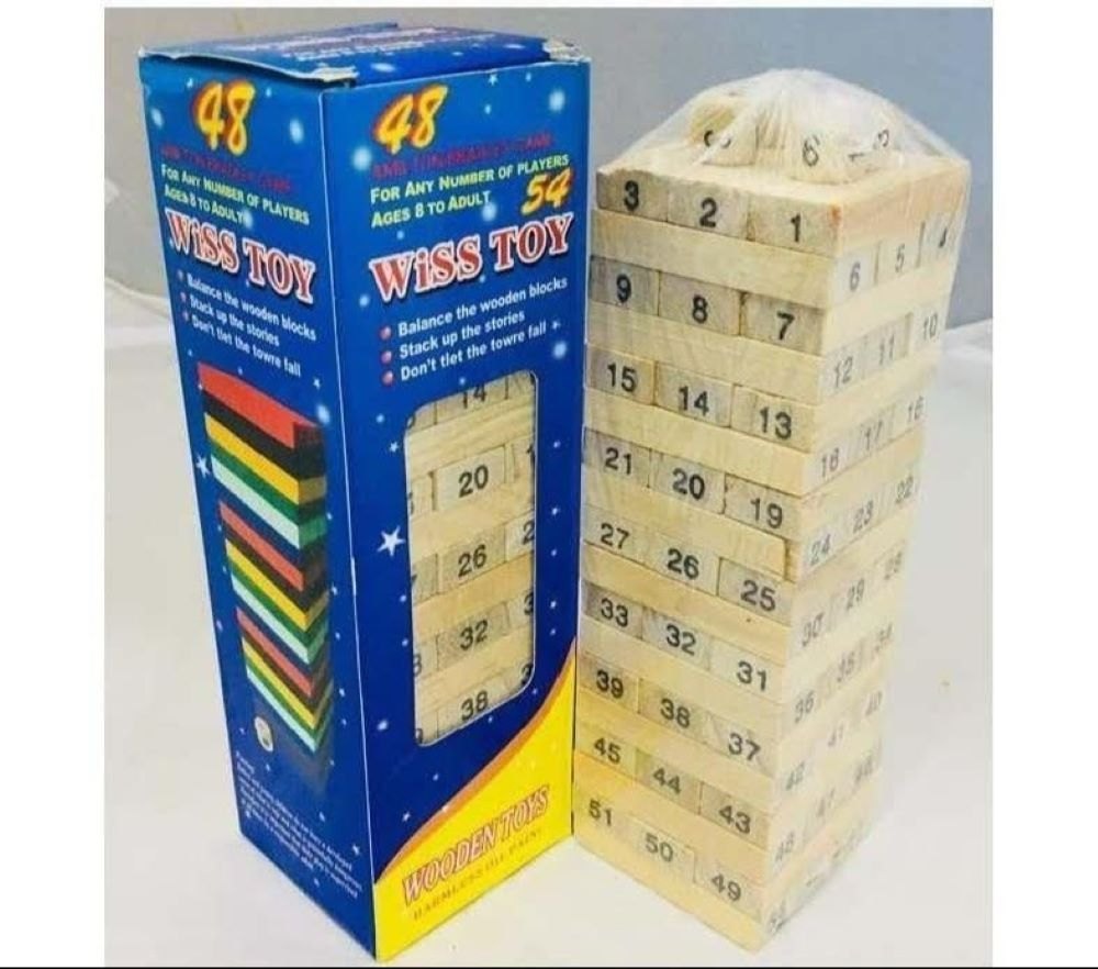 Wiss Toy Mini Jenga 48pcs