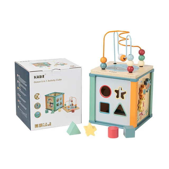 Ocean 5 in 1 Activity Cube