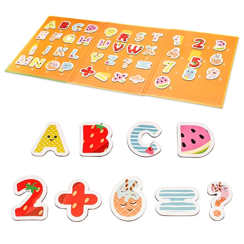 Number letter coginition -Magnetic Educational Toy