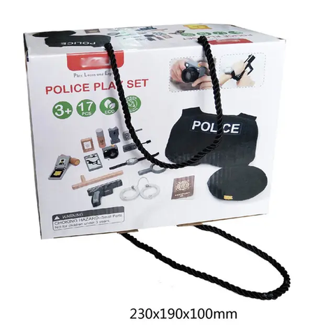 Kids Police Pretend Play Toys Set