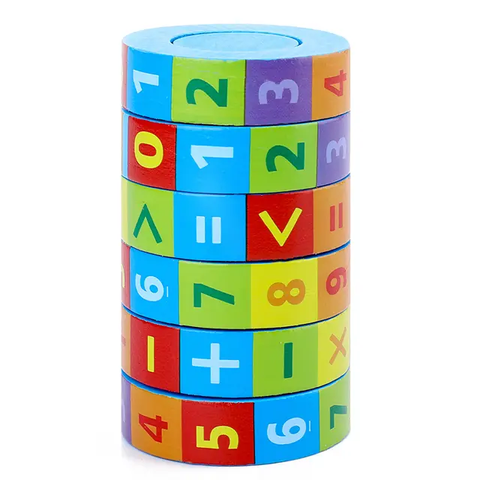 Info Cubes, Educational Learning blocks, Teaches Math | Preschool toys Multicolor