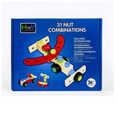 31 Nut Combination Building Set